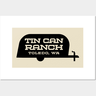 Tin Can Ranch Black Posters and Art